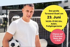 WM-Aktion in Aalen